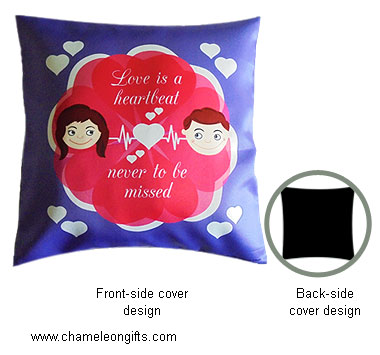Cushion Cover - cushion_love_heartbeat
